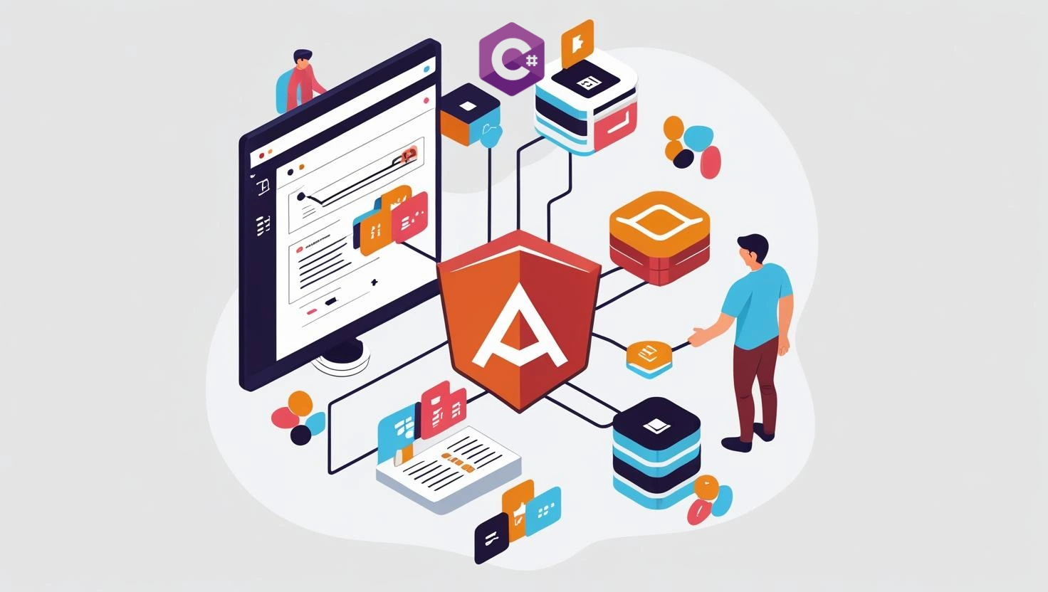 angular with csharp full stack development